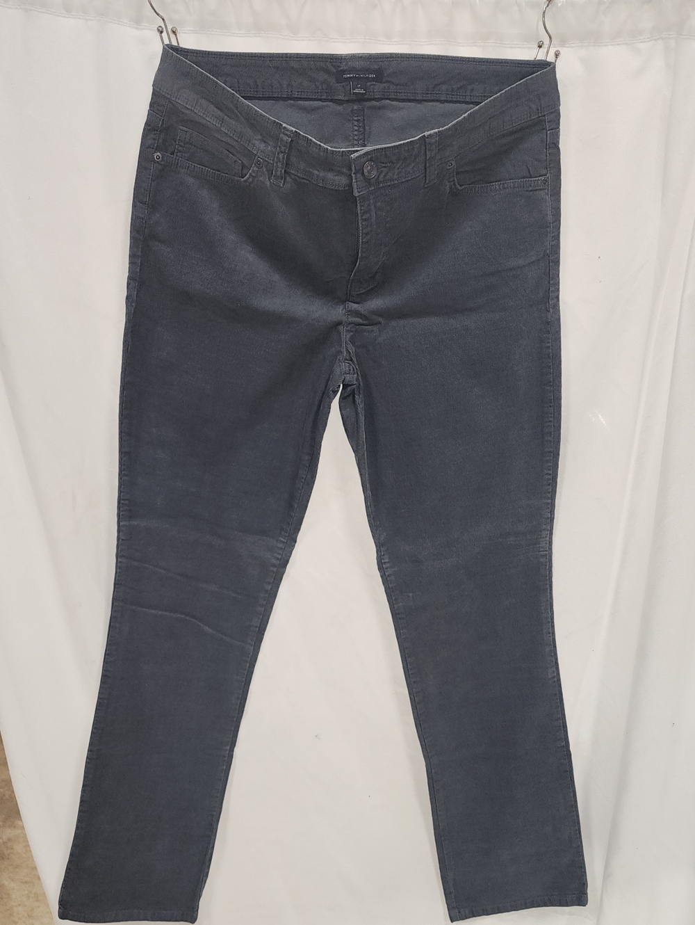Women's Corduroy Pants in Charcoal